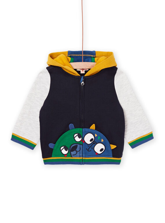 Casaco multicolor com capuz PUMUGIL / 22WG10R1GILC205