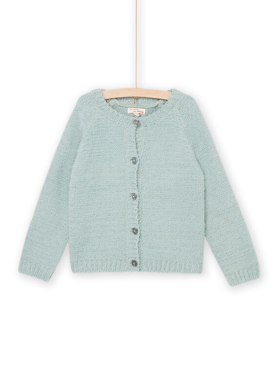 Cardigã chenille azul PAYJOCAR3 / 22W901D7CAR626