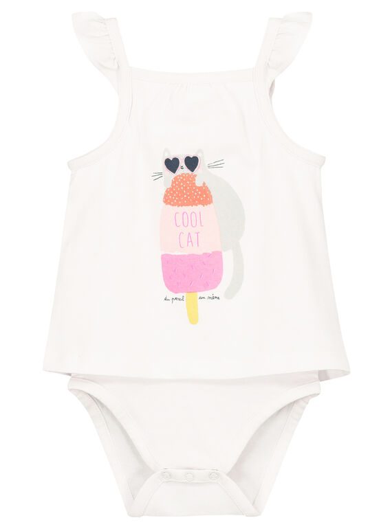 Body efeito 2 em 1 bebé menina FICUBOD / 19SG09N1BOD000