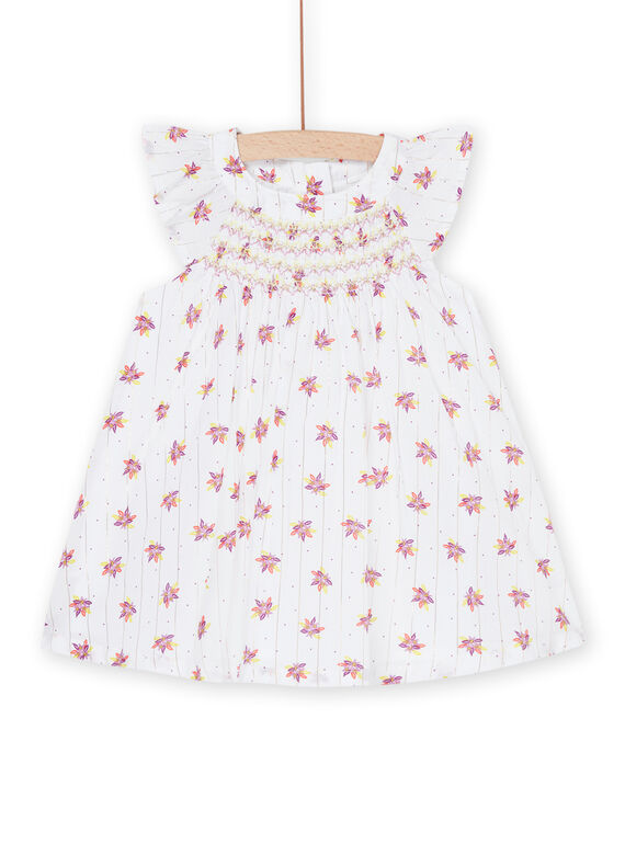 Vestido branco sem mangas com estampado fantasia RINEOROB3 / 23SG09O1ROB000
