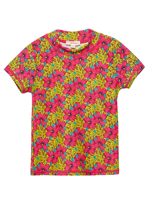T-shirt anti-uv Vermelho JYAMERUV / 20SI01K1TUVF510