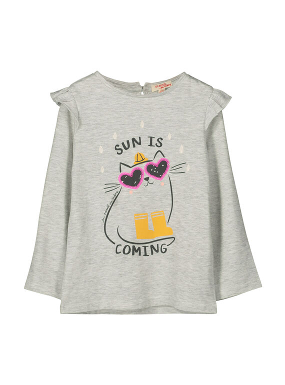 T-shirt mangas compridas menina FALITEE1 / 19S90121TML943