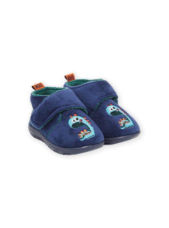 Pantufas-botinhas com padrão de dinossauro PUPANTSAUR / 22XK3841D0A070