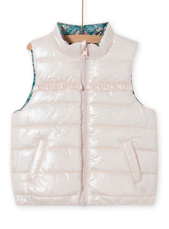 Blusão sem mangas reversível menina MAKADOUNEX / 21W90156D3E612