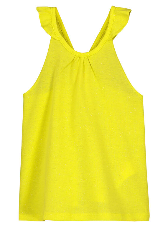 Camisola de alças com brilhantes menina FAJODEB5 / 19S901G5D27B104