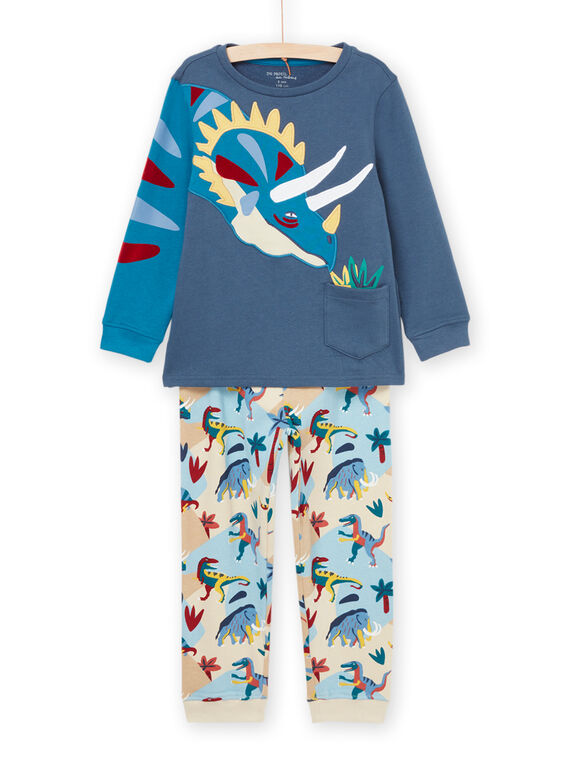 Conjunto de pijama sweat e calças com estampado dinossauros PEGOPYJDIN / 22WH1224PYJJ912