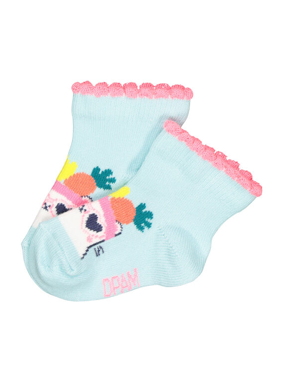 Meias semi subidas bebé menina FYICUCHO / 19SI09N1SOQ219