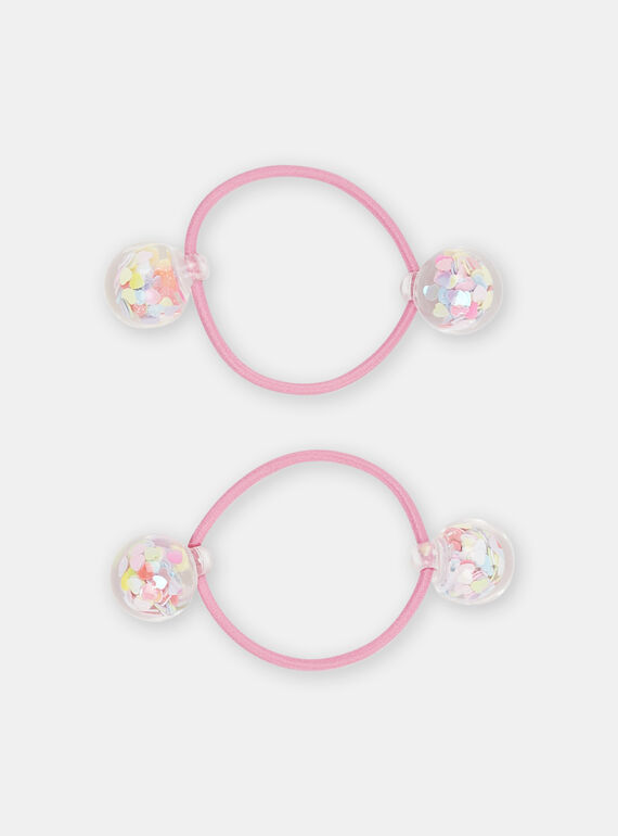 2 elásticos decorativos rosa menina SYAJOELA6 / 23WI0186ELA099