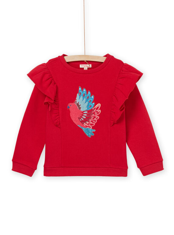 Sweat de mangas compridas e estampado de papagaio PAGOSWEA / 22W901O1SWE050