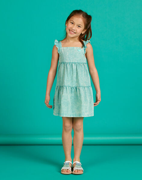 Robe Menthe A L Eau Enfant Fille Robe Enfant Dpam