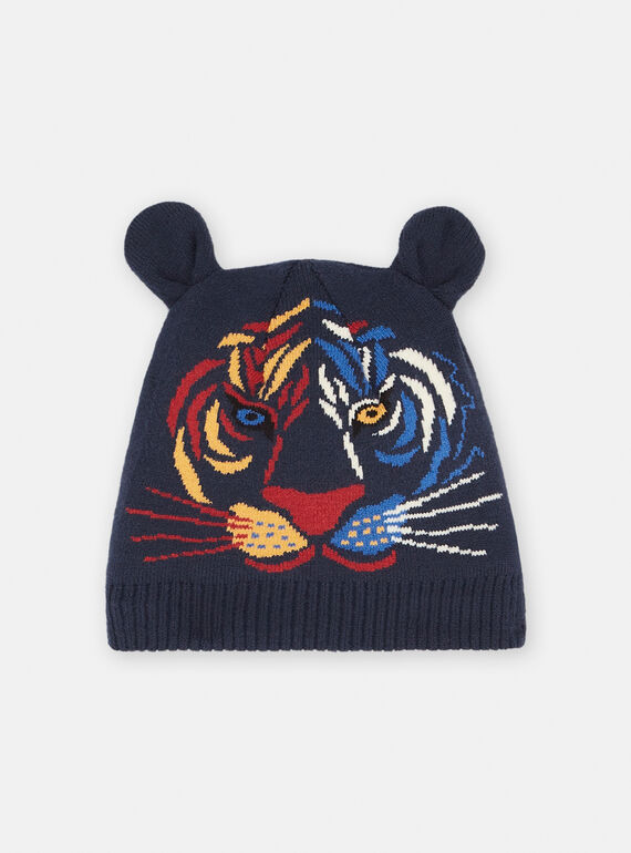 Chapéu de menino com estampado de tigre SYOGROBON2 / 23WI0295BON705