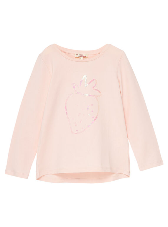 T-shirt Mangas Compridas Rosa JAJOTEE6 / 20S90146D32D327