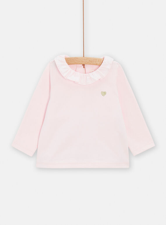 Sweat rosa bebé menina TIJOBRA2 / 24SG09B1BRA309