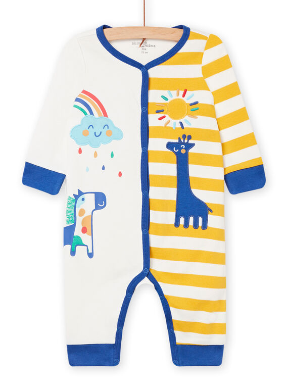 Pijama com padrões decorativos bebé menino NEGAGREANI / 22SH14GAGRE001