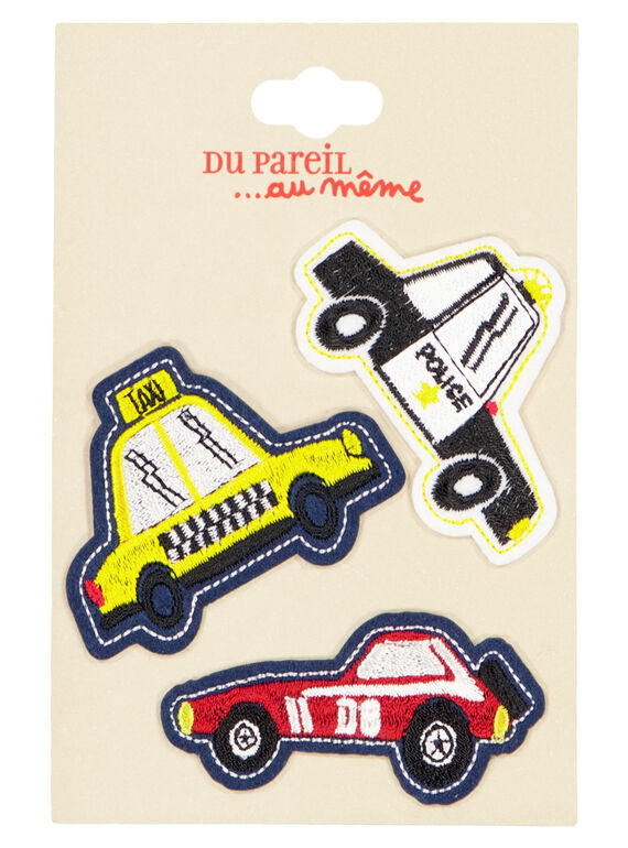 Conjunto de 3 Remendos carros. GYOMUPAT2 / 19WI02F1PTH003