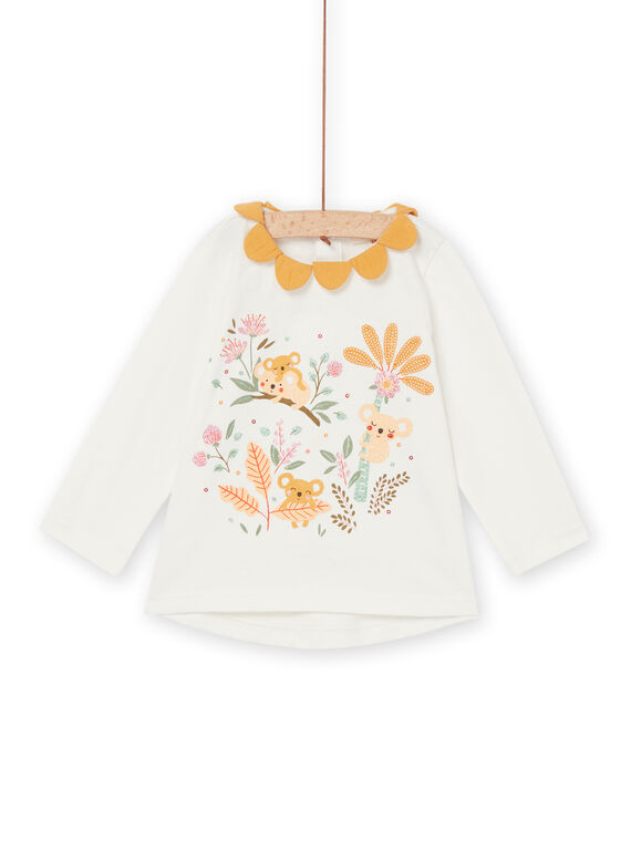 T-shirt com padrão fantasia e purpurinas RIMAGBRA / 23SG09T1BRA001