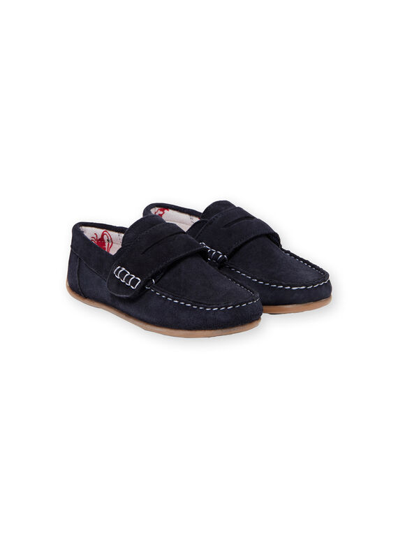 Mocassins azul-marinho menino JGMOCRABE / 20SK36Y1D4N070