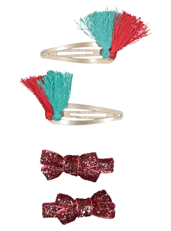 Conjunto de dois ganchos crocodilo e dois ganchos clipe GYAVECLIC3 / 19WI0173BRT953