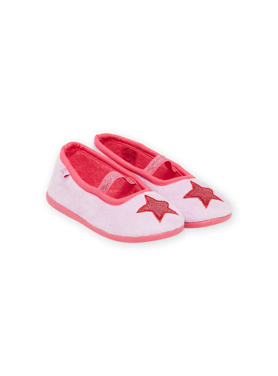 Pantufas-sabrinas com remendo de estrela glitter PAPANTSTAR2 / 22XK3542D07328
