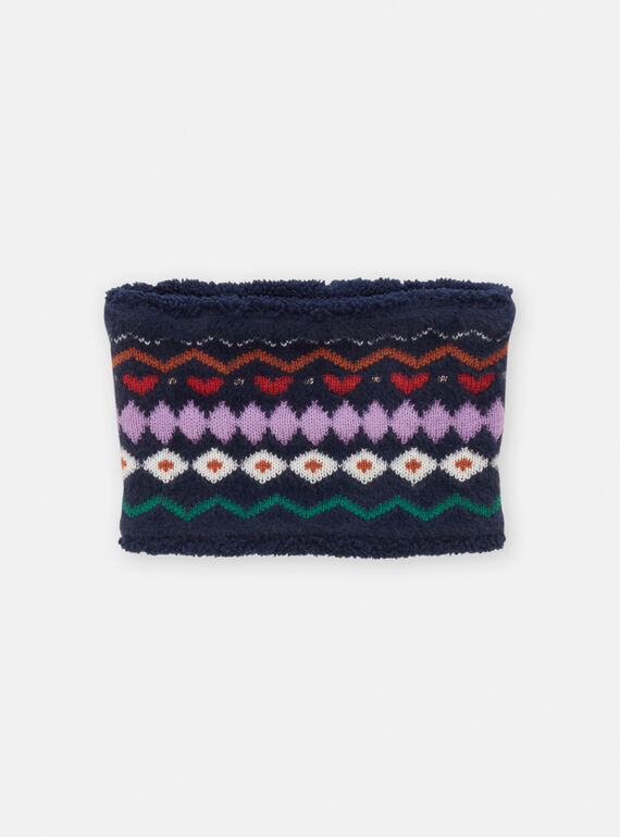 Gola azul-marinho para menina SYAJOSNOO8 / 23WI01O2SNO070