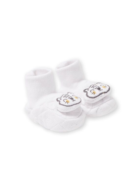 Pantufas brancas nascimento LOU1CHOS / 21SF42H1CHP000
