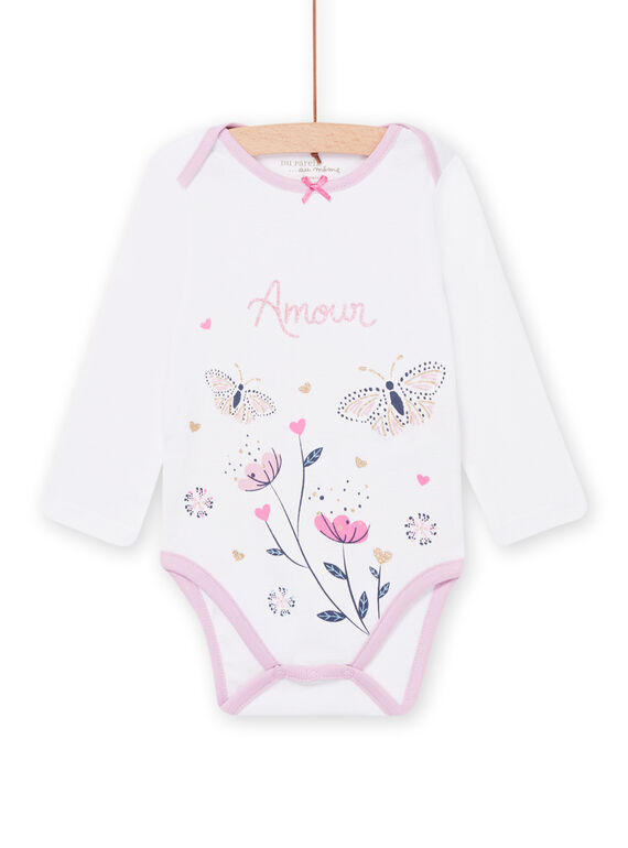Body de mangas compridas PEFIBODBUT / 22WH1342BDL001