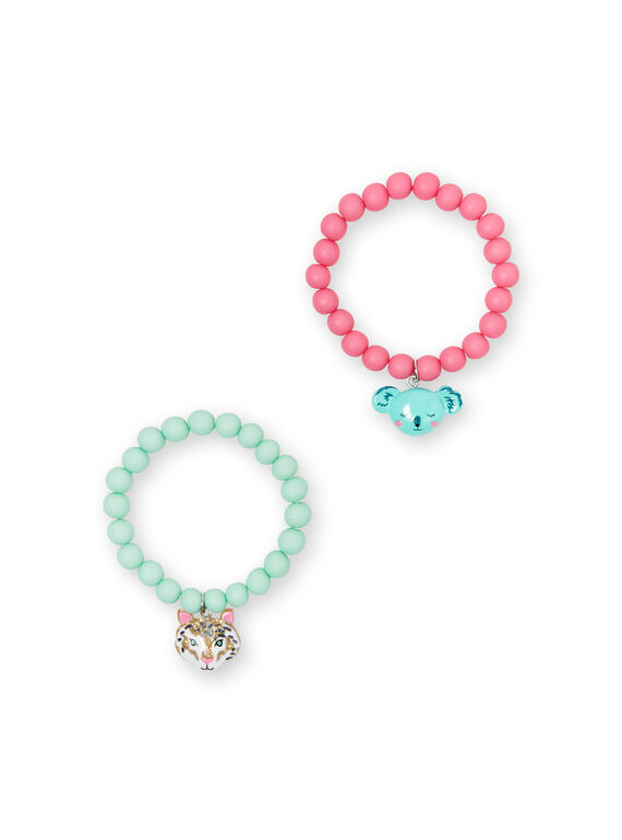 Pulseira com pérolas rosas criança menina LYAVERBRA / 21SI01E1BRC318