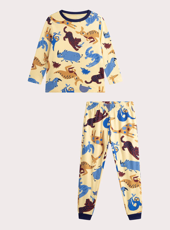 Pijama estampado cru para menino WEGOPYJANI / 25SH1296PYJ114