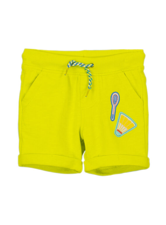 Bermudas amarelo menino FOCABER3 / 19S902D3BER117