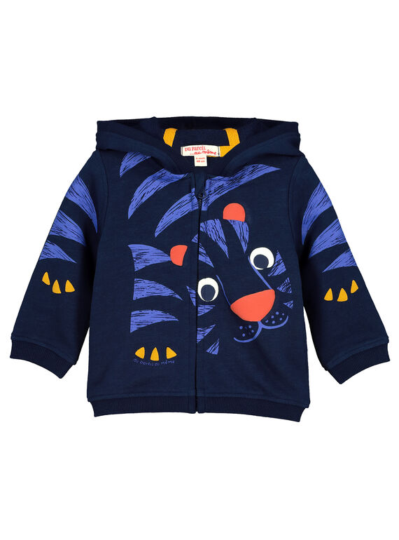 Sweat com zip com capuz bebé menino FUBAGIL / 19SG1061GIL099