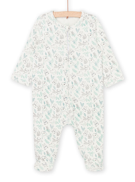 Babygro de mangas compridas POU1GRE5 / 22WF0584GRE001