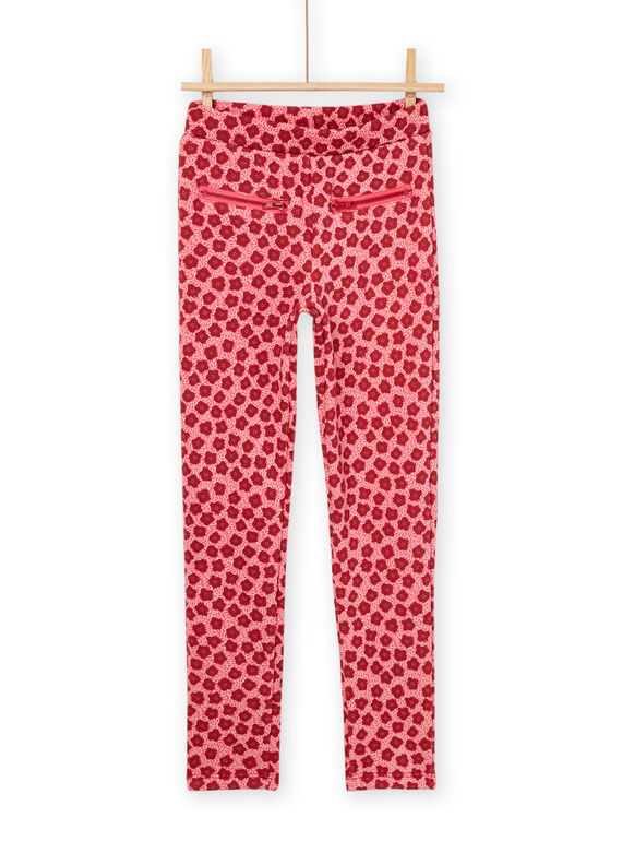 Calças flexíveis com estampado florido PAPRAPANT1 / 22W901S2PAND324