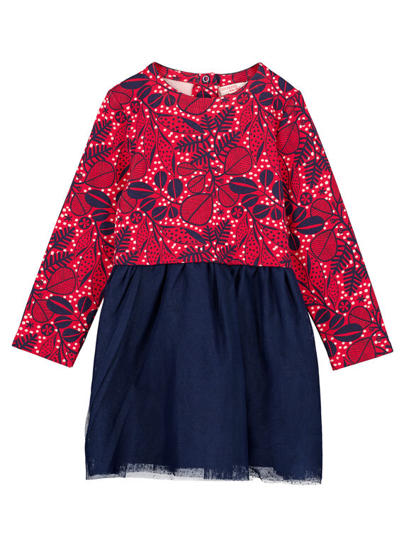 Vestido bi-matéria GATRIROB4 / 19W901J1ROBF512