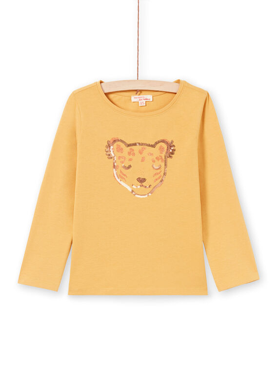 T-shirt laranja menina MAJOYTEE5 / 21W90125TMLB106