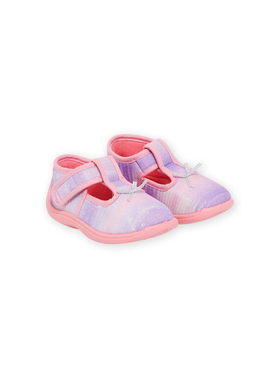 Pantufas rosa e violeta formato salomé RIPANTNOEUD / 23KK3741D0A030