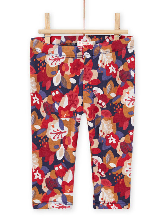 Calças com estampado florido bebé menina MIFUNPAN / 21WG09M1PAN070