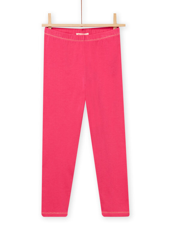 Leggings romã com debruados dourados menina NYAJOSLEG1 / 22SI0165CALF507