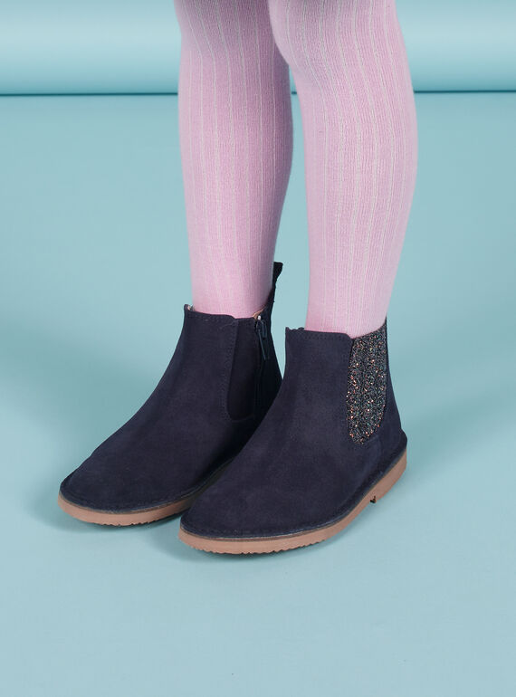 Boots azul-marinho menina MABOOTMAR / 21XK3574D0D070