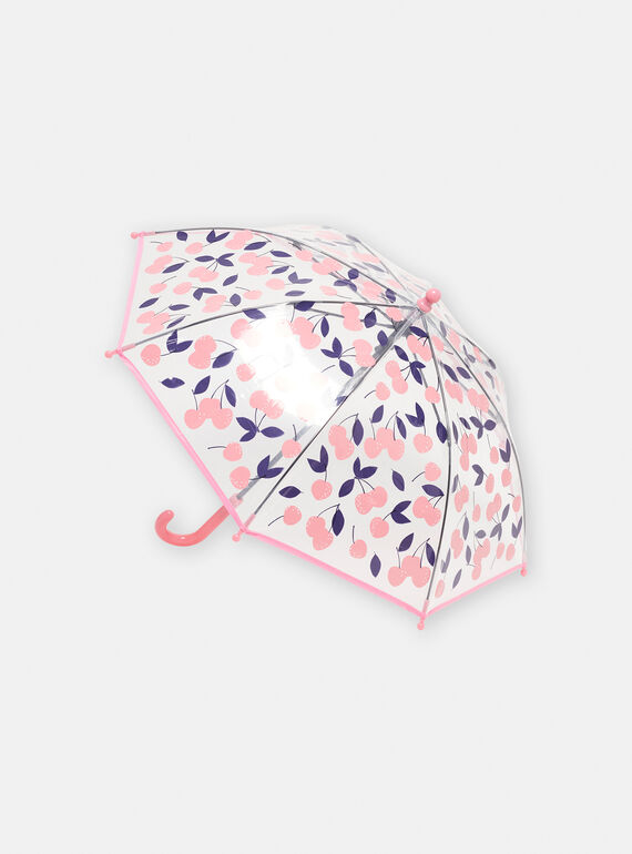 Guarda-chuva transparente com estampado de cereja menina SYAPAPLUIE / 23WI01G1PUID332