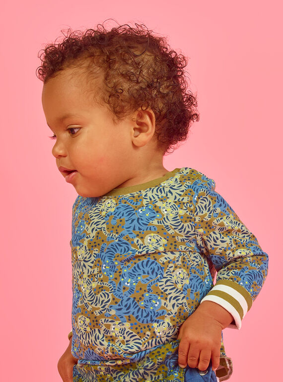T-shirt reversível mangas compridas bebé menino MUKATEE2 / 21WG10I3TML604