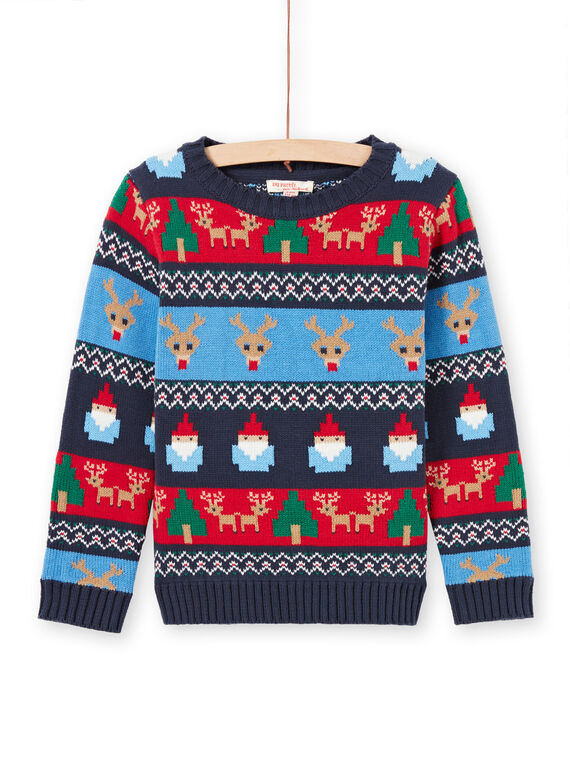 Camisola de Natal com mangas compridas menino MONOPUL / 21W902Q1PUL705