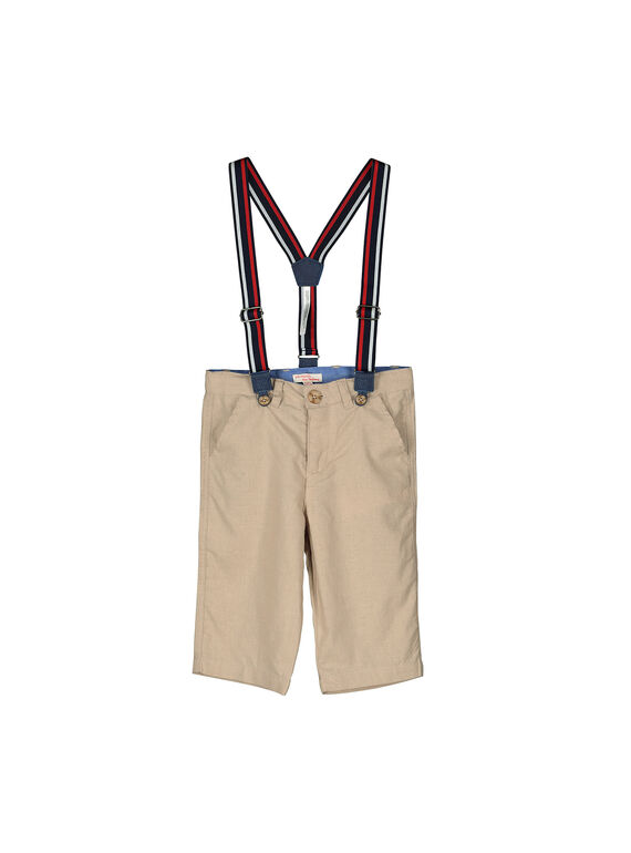 Bermudas com alças menino FOBELBER3 / 19S902R3BER808