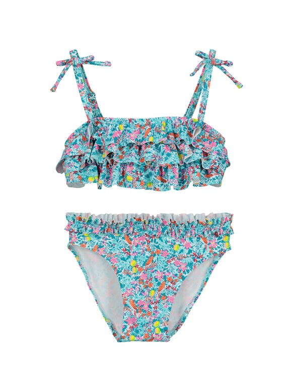 Biquíni estampado menina FYABIK3 / 19SI01K2MAI099