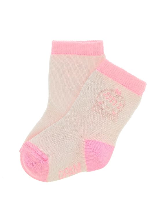 Baby girls' mid length socks CACFCHO1 / 18SF40B1SOQ301