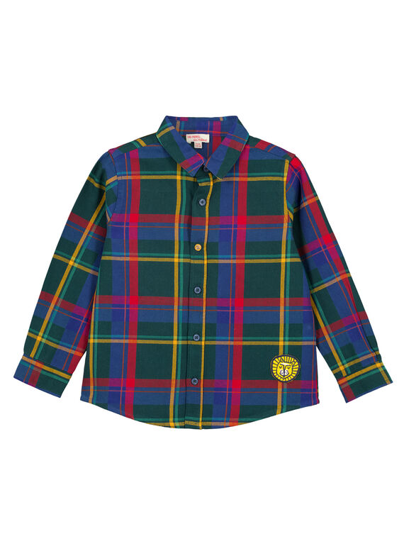Camisa aos quadrados Multicor GOMUCHEM / 19W902F1CHMG626
