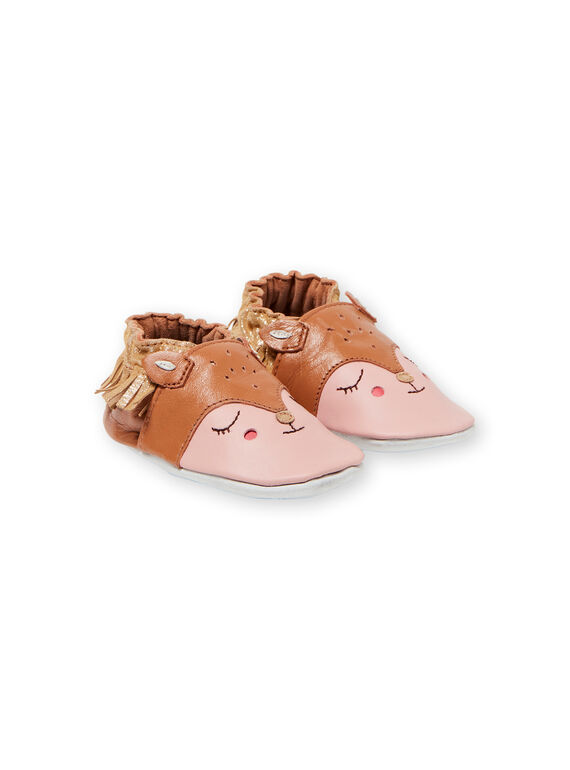 Pantufas laranja e rosa bebé menina KNFBICHE / 20XK3714D3S400