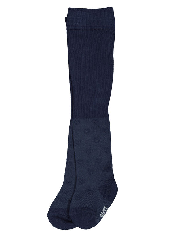 Collants azul-marinho bebé menina FYIJOCOL3 / 19SI0932COLC205
