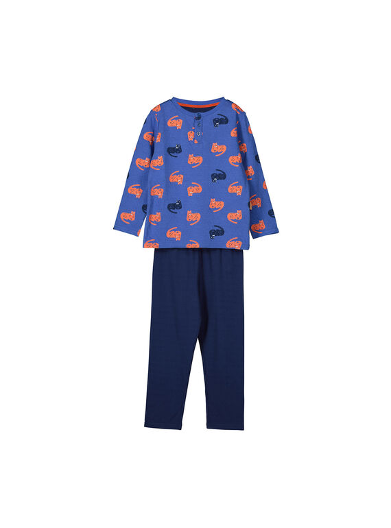 Pijama de algodão menino FEGOPYJPAN / 19SH1247PYJC212