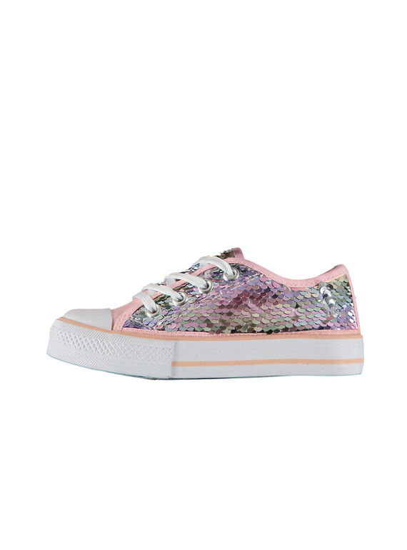 Ténis de tecido sequins menina FFTENSEQU / 19SK35C2D16030