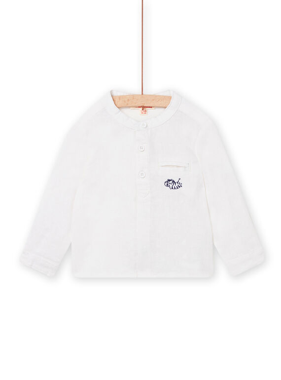 Camisa branco bebé menino NUSOCHEM / 22SG10Q1CHM000